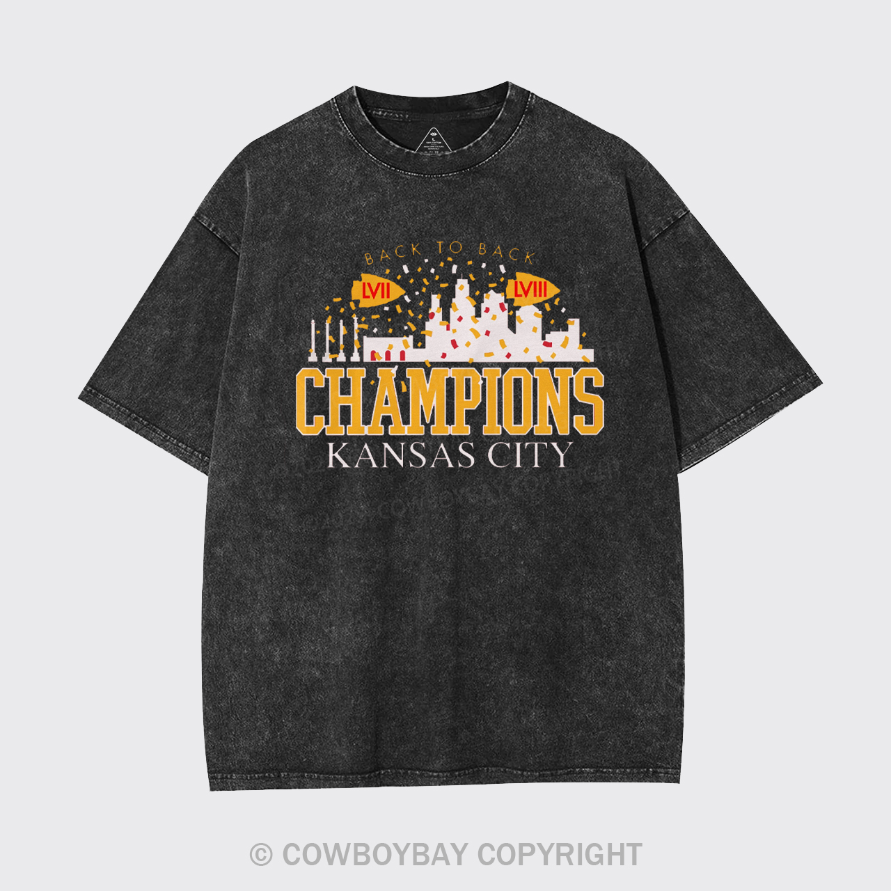 Champions Back To Back Garment-dye Tees