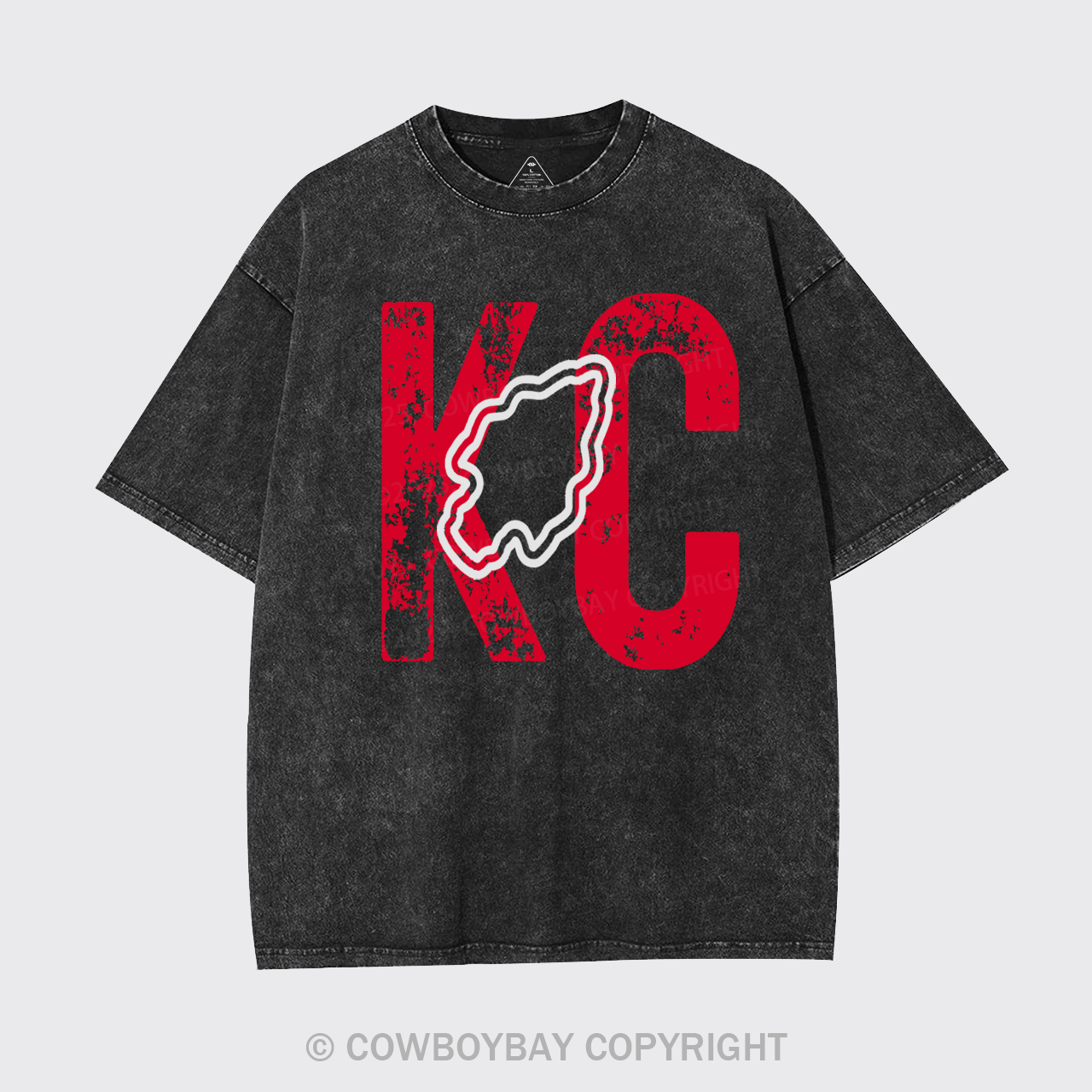 KC Football Garment-dye Tees