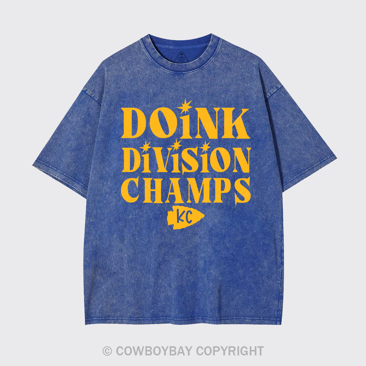 Doink Division Champs Garment-dye Tees