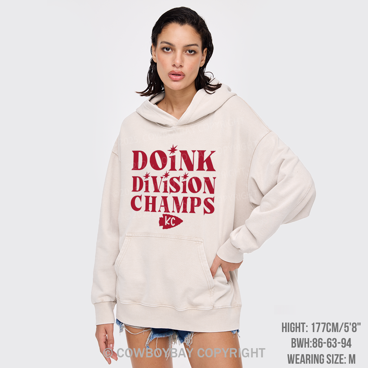 Doink Division Champs Garment-Dye Hoodies