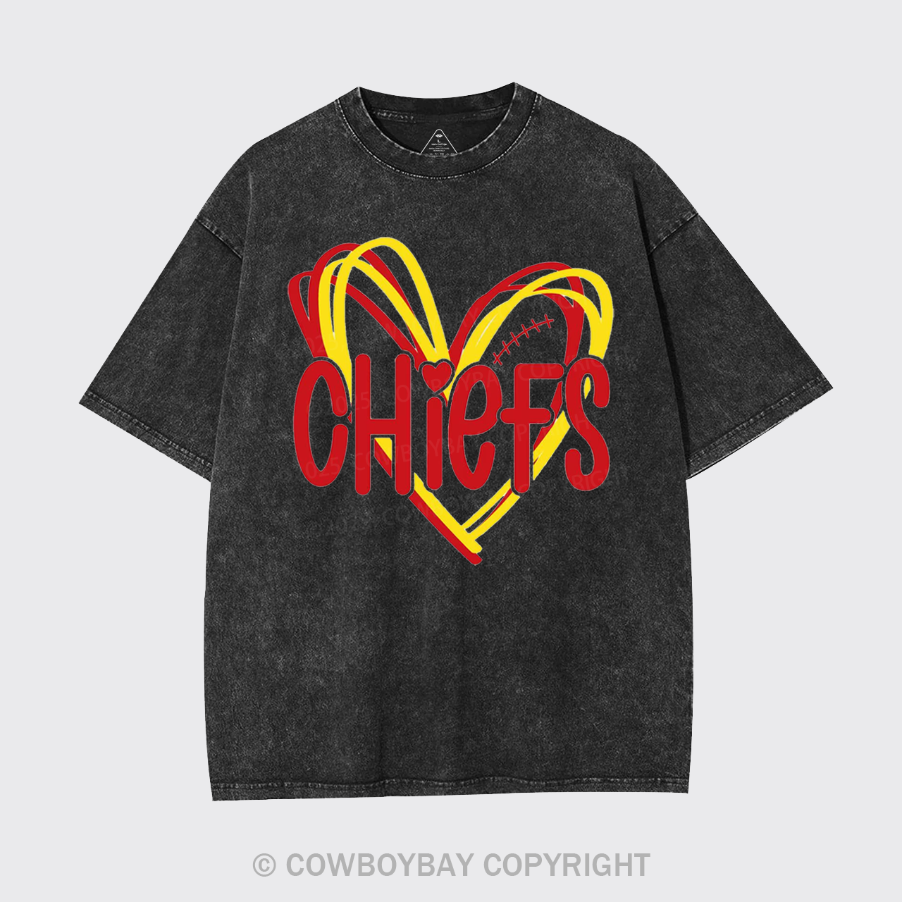 Chiefs Football Garment-dye Tees