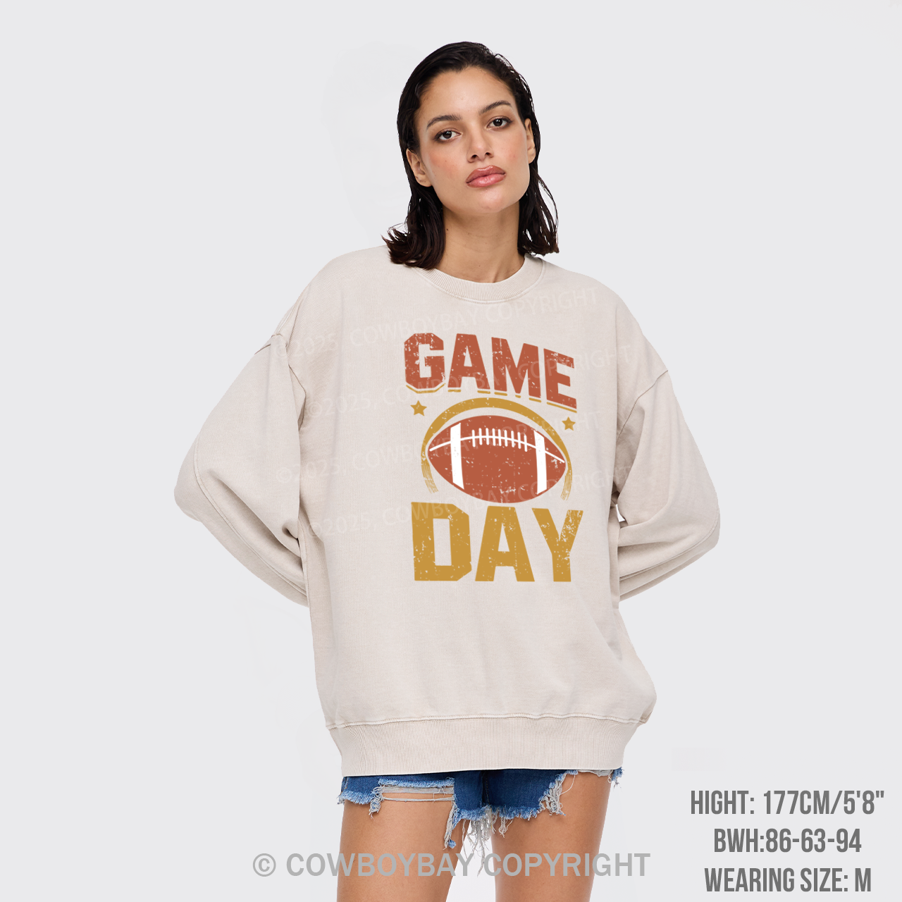 Game Day Washed Sweatshirts