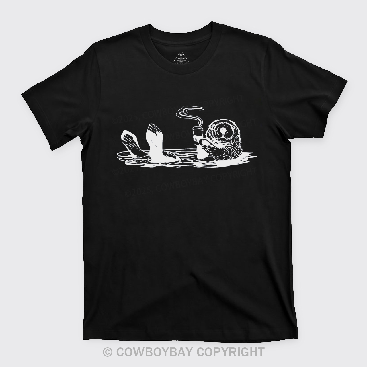 Otters Drink Coffee T-Shirts