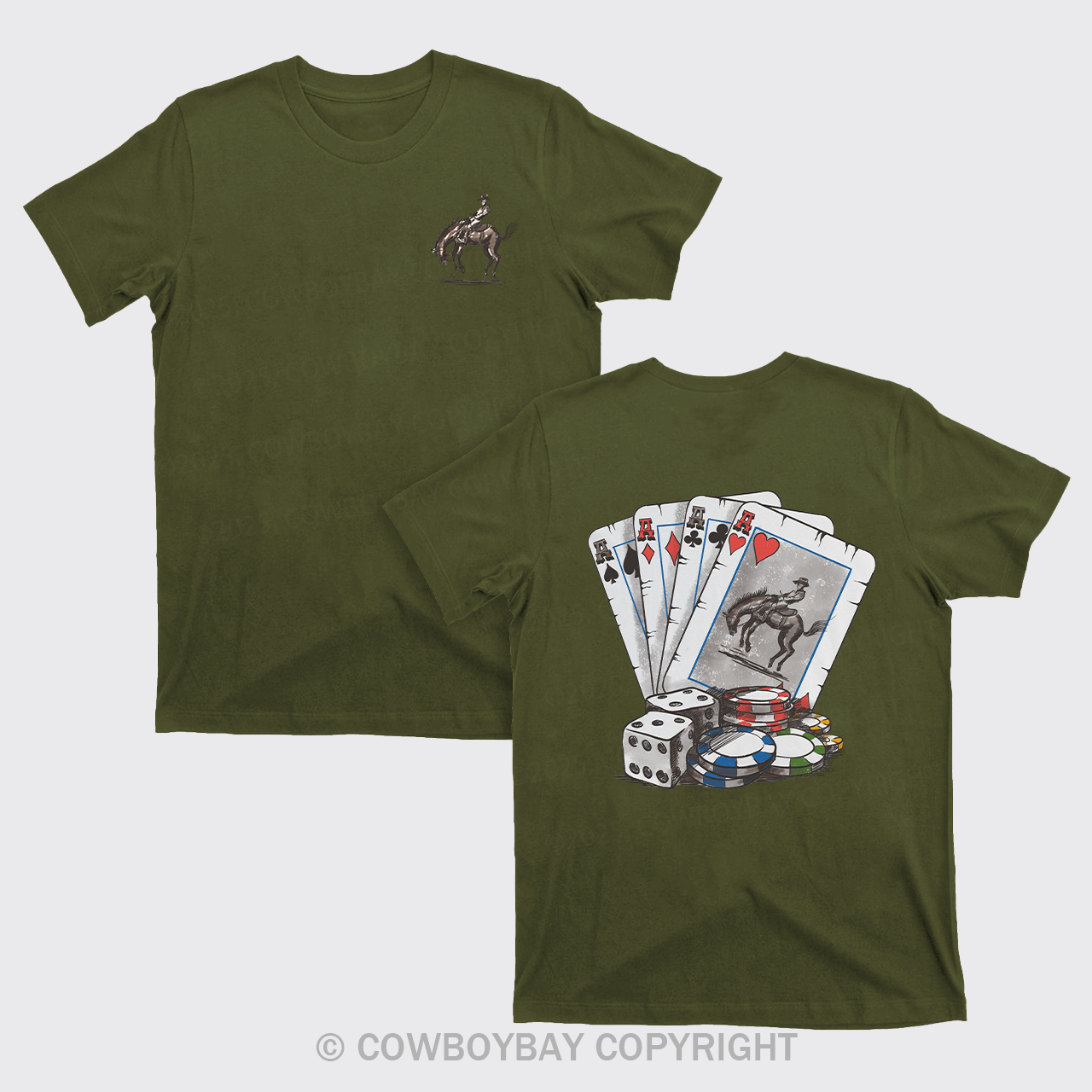 2024 Cowboybay Knight On Horseback  T-Shirts