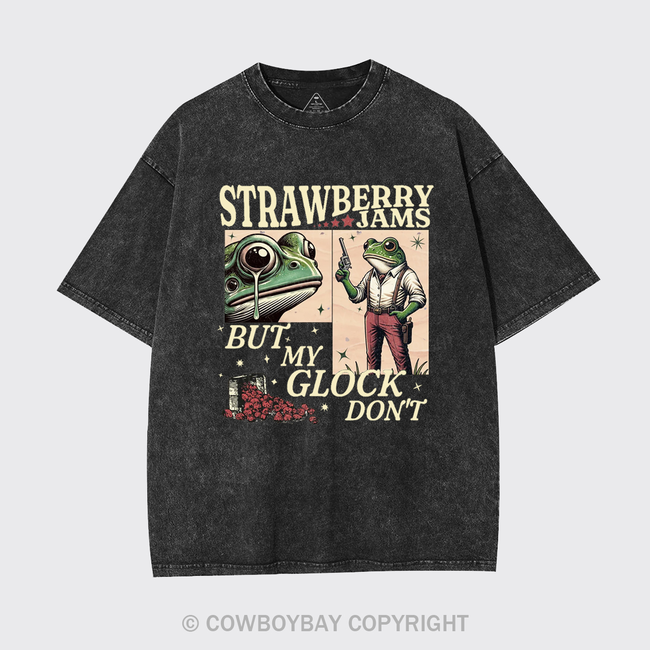 Strawberry Jams Garment-dye Tees
