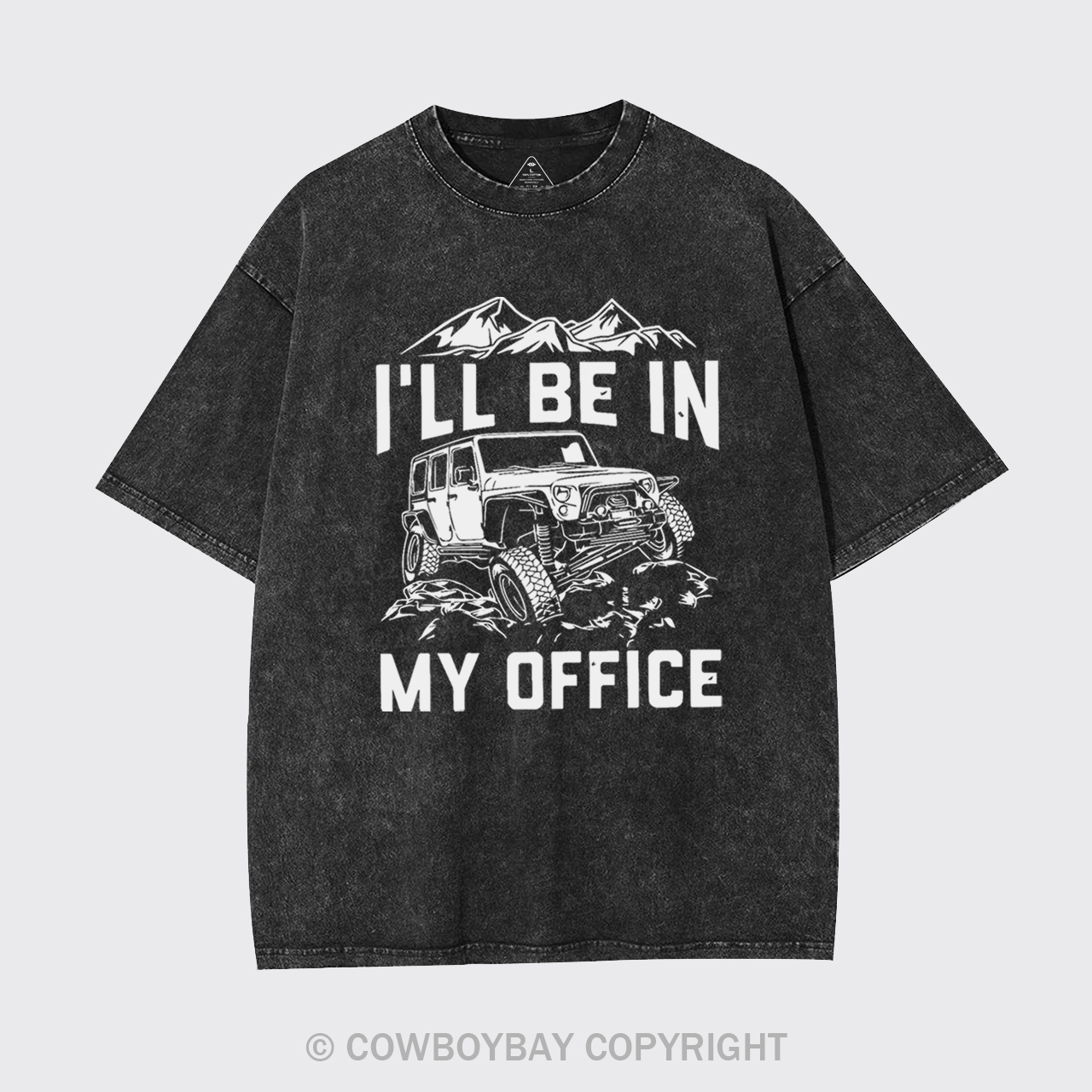 I'll Be In My Office Garment-dye Tees