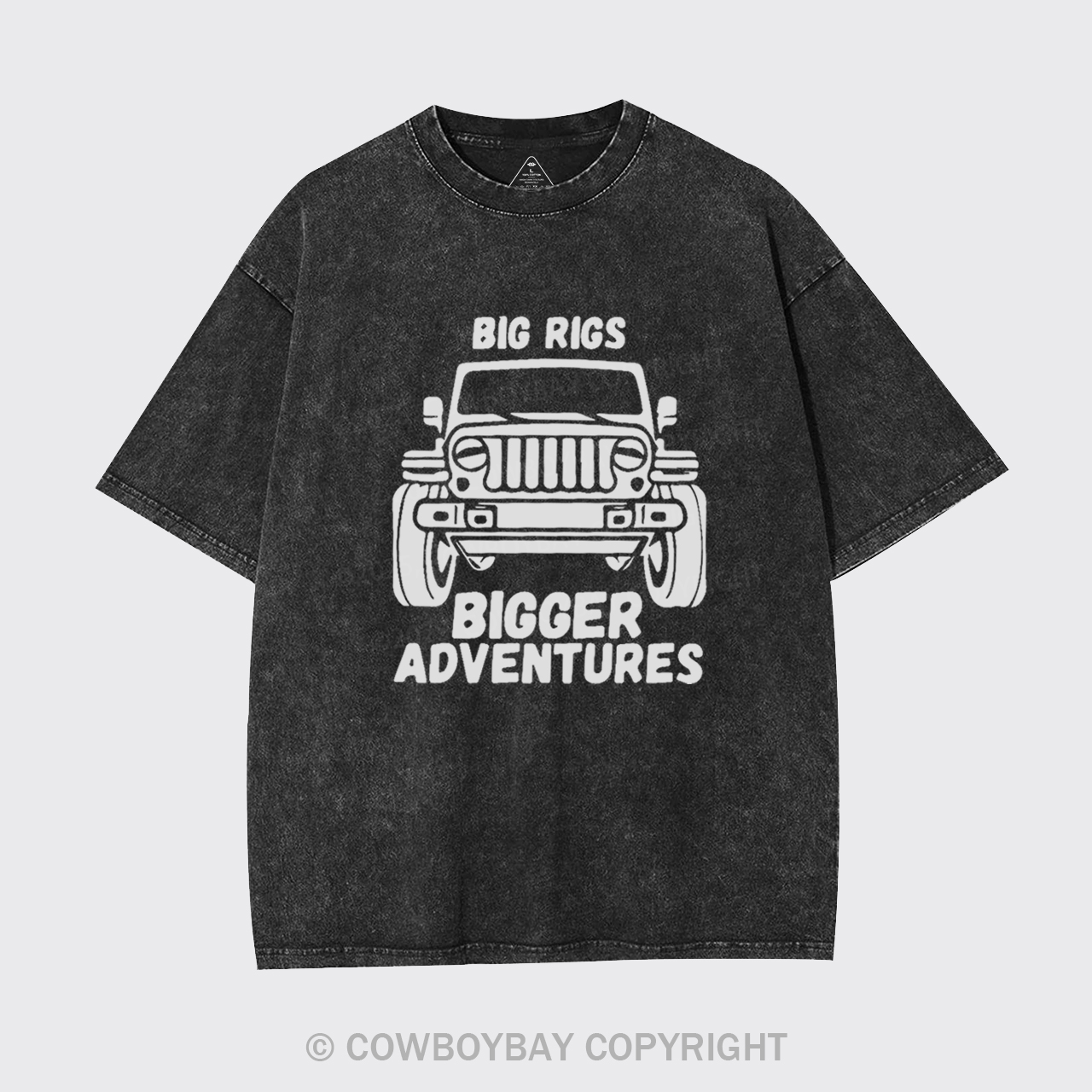 Big Rigs Bigger Adventures Garment-dye Tees