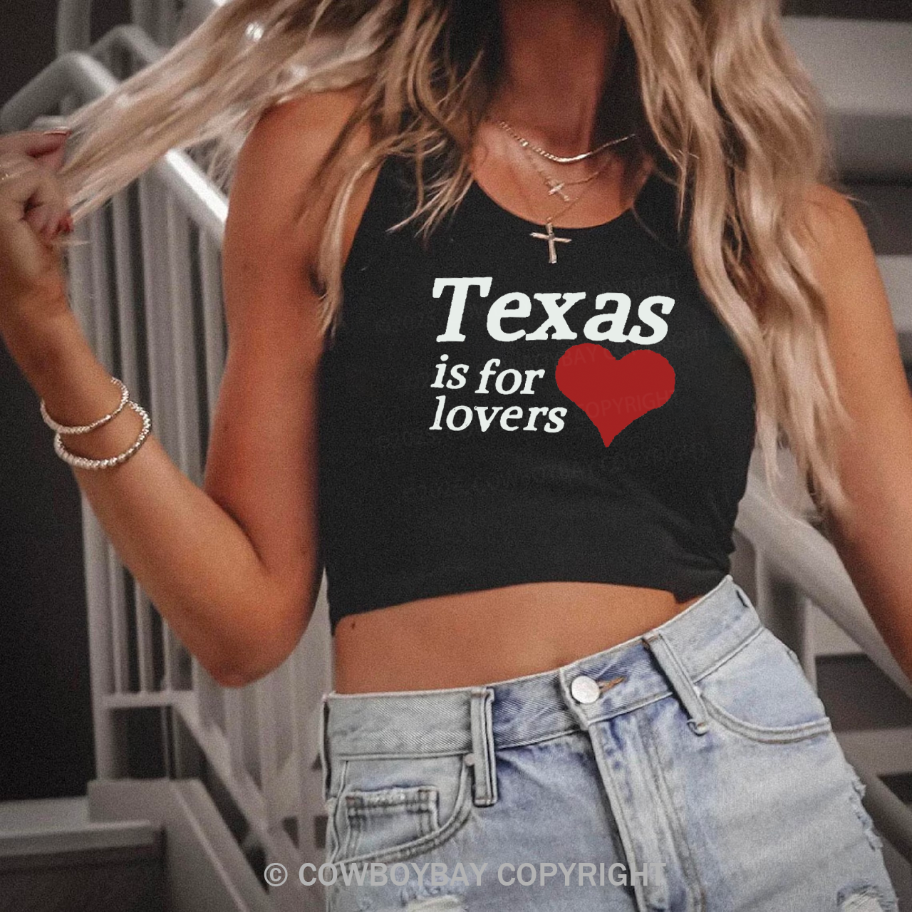 Texas Is For Lovers Tank Top
