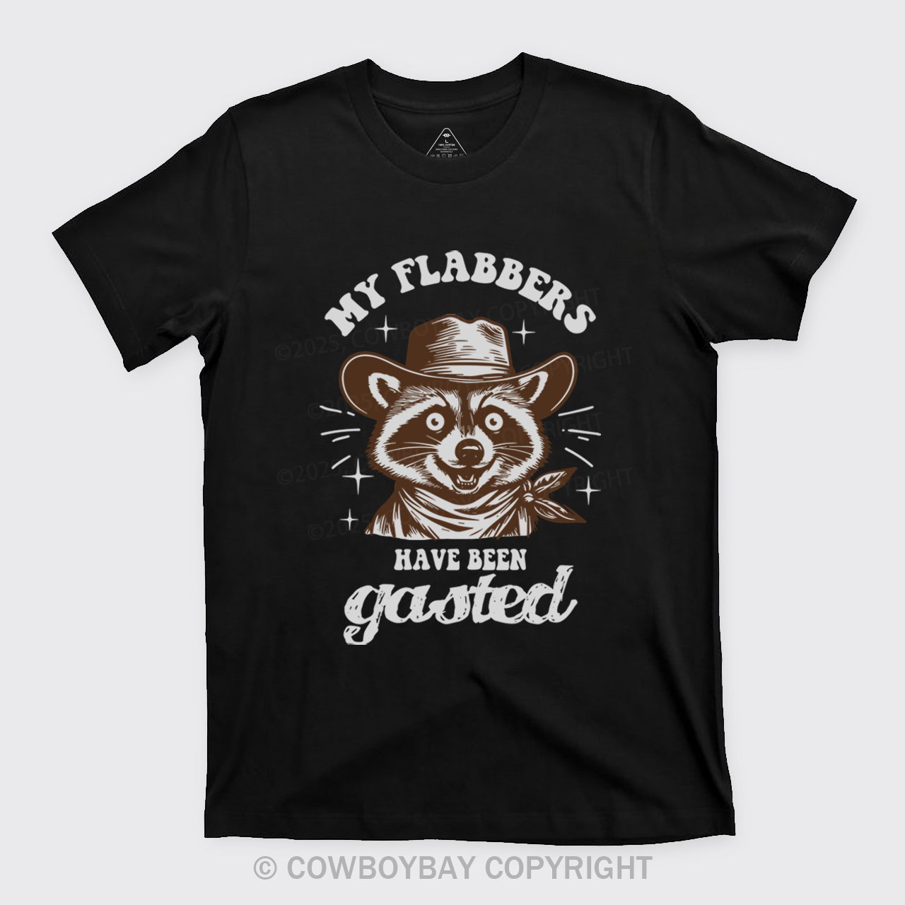 Flabbergasted Cowboy Raccoon T-Shirts