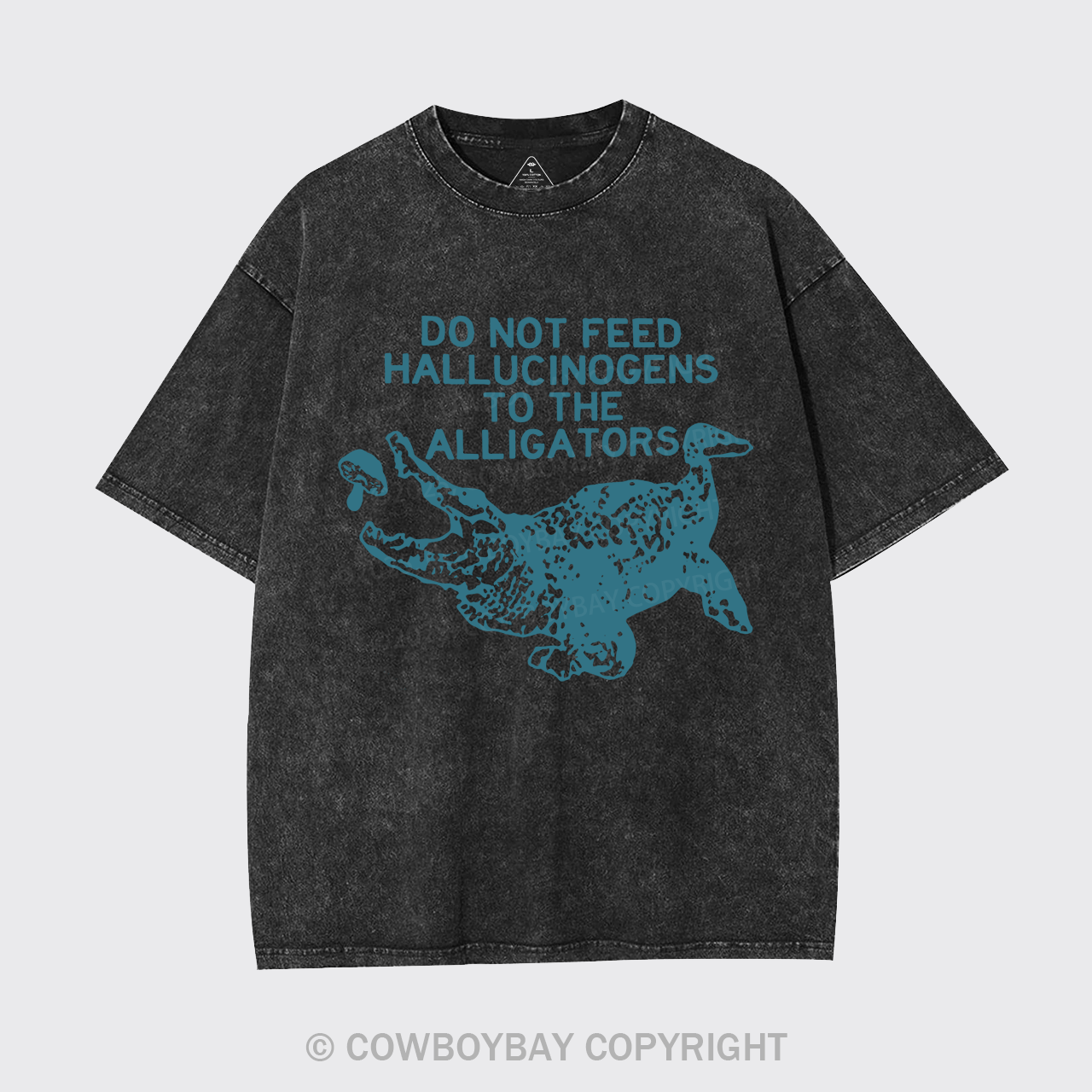 Do Not Feed Alligators Garment-dye Tees