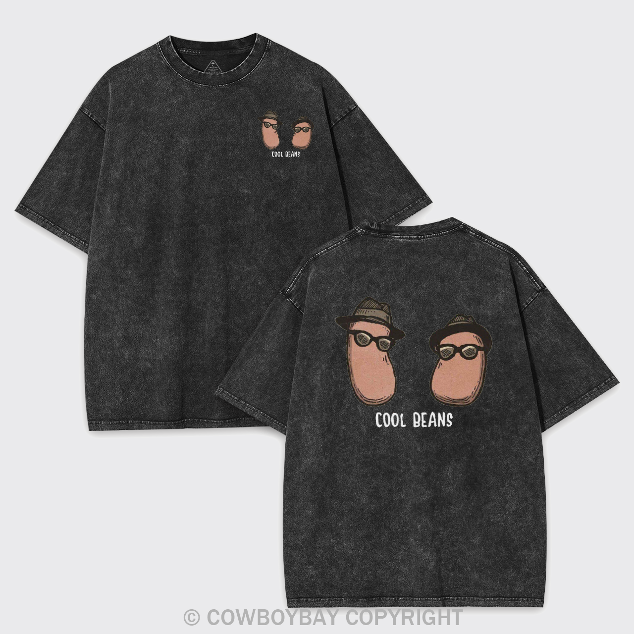 Cool Beans Garment-dye Tees