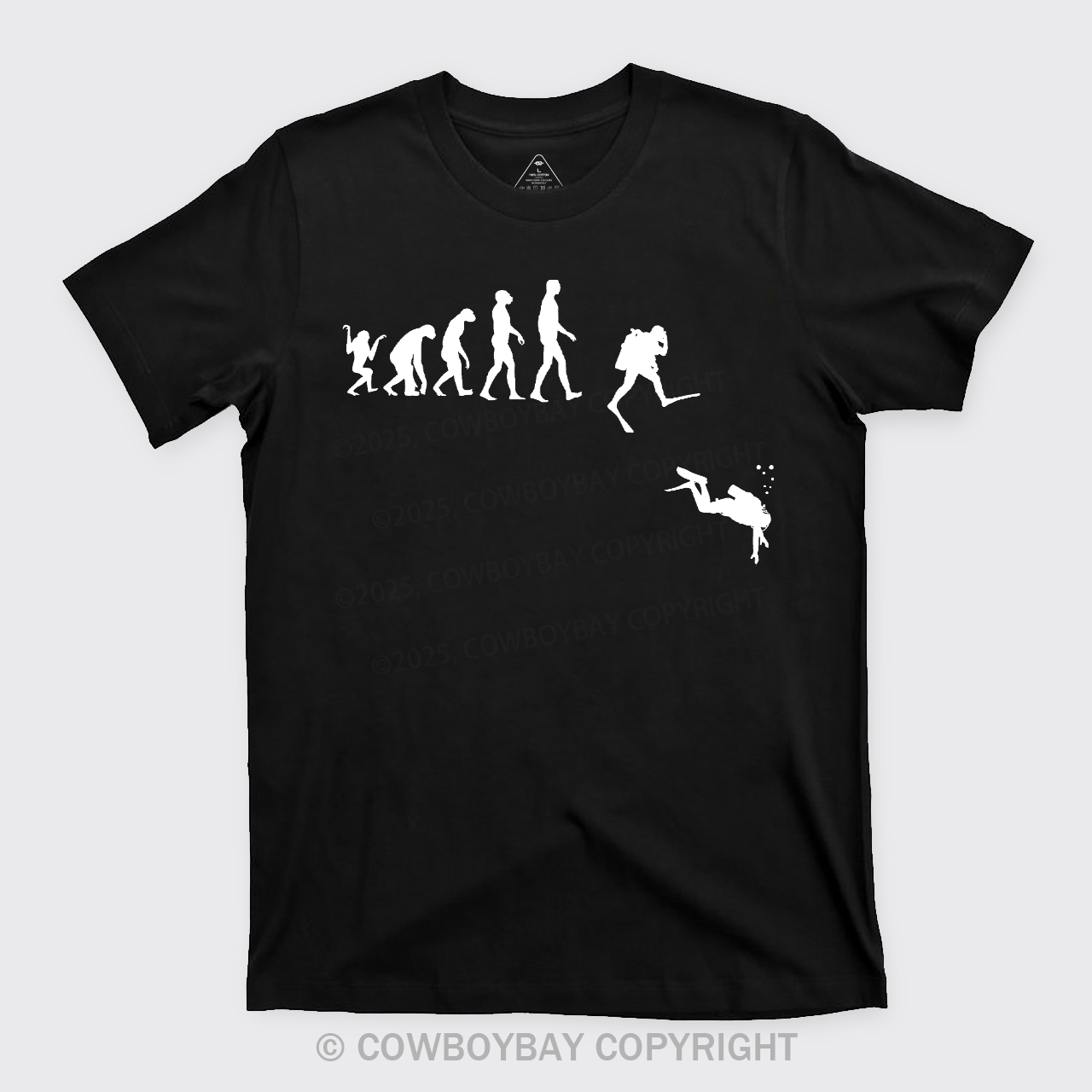 Scuba Diving Evolution T-Shirts