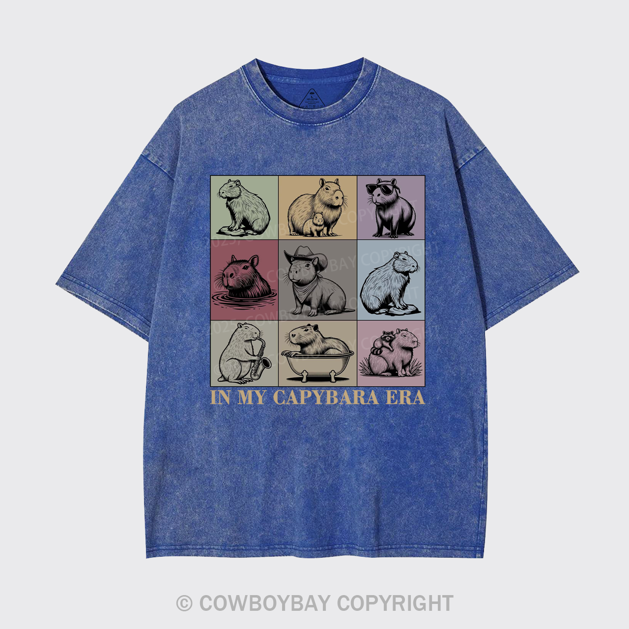 In My Capybara Era Garment-dye Tees