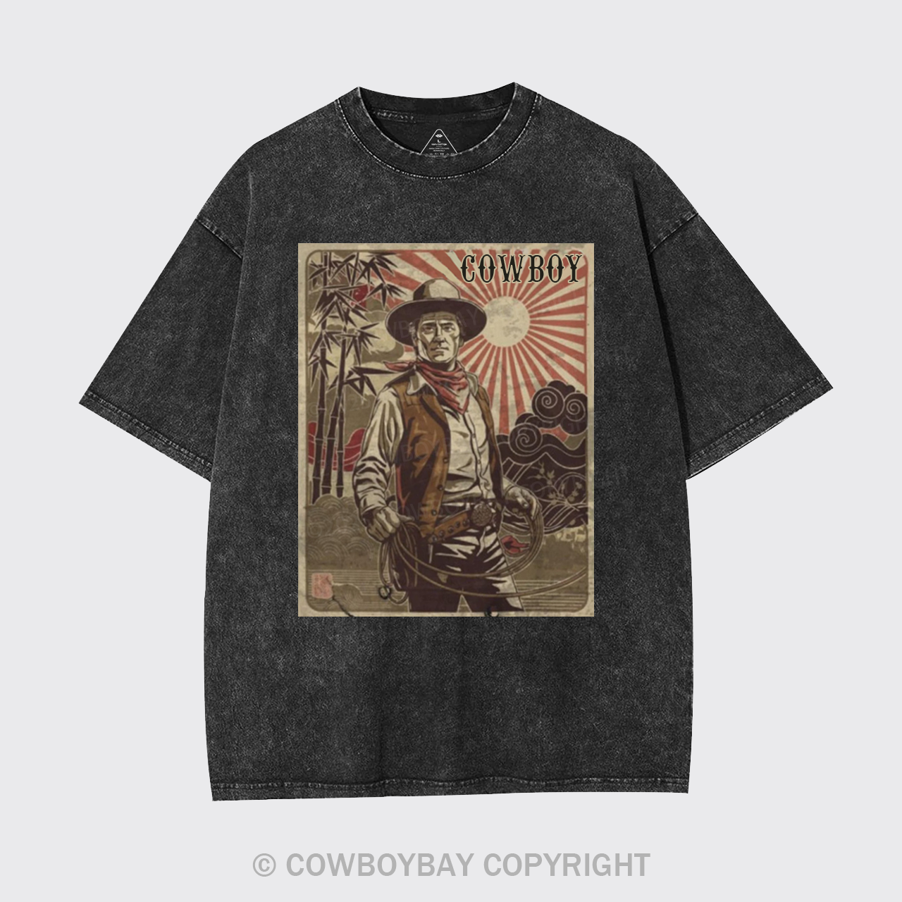 Cowboy Retro Garment-dye Tees