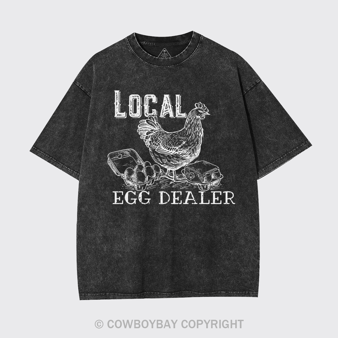 Local Egg Dealer Garment-dye Tees