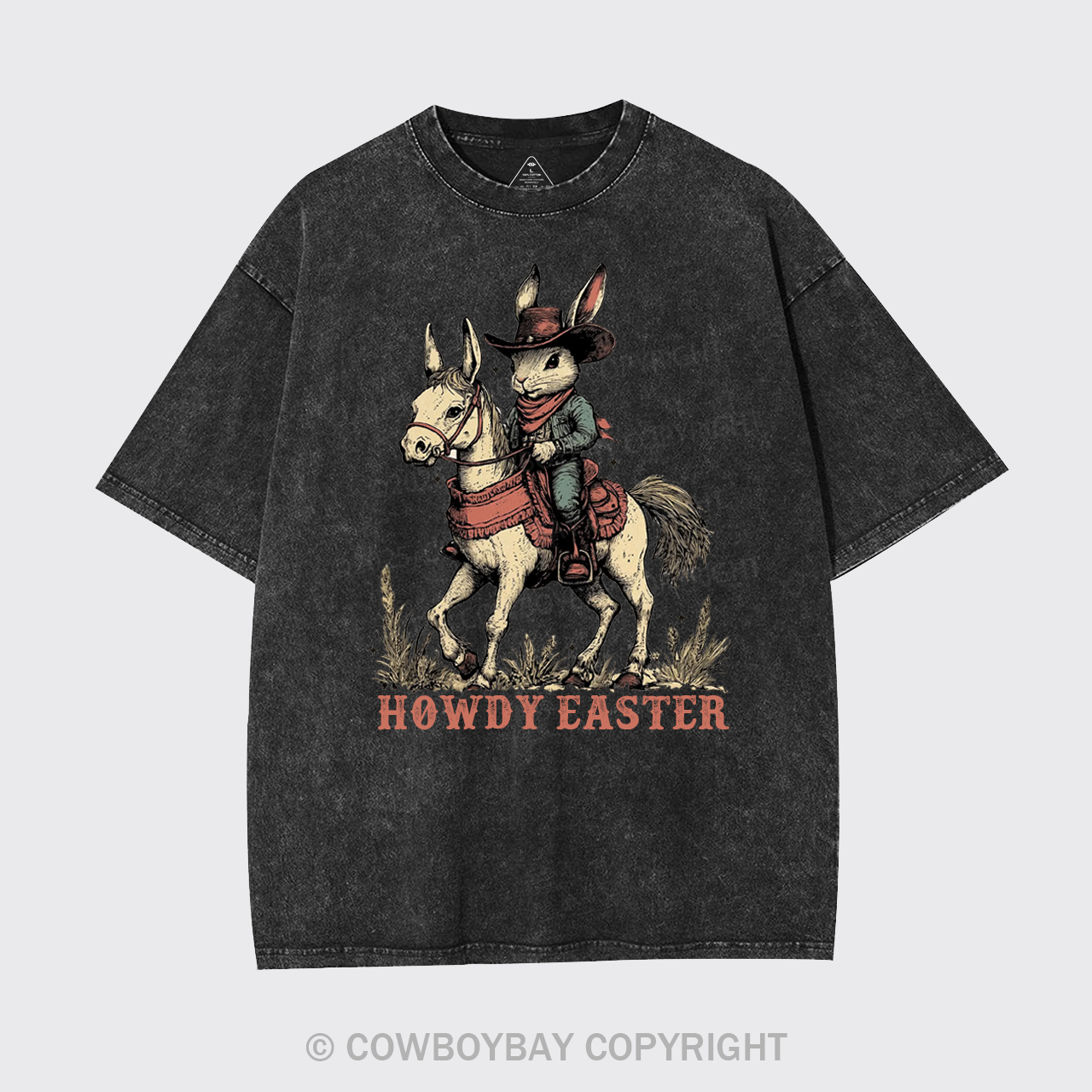 Howdy Easter Garment-dye Tees