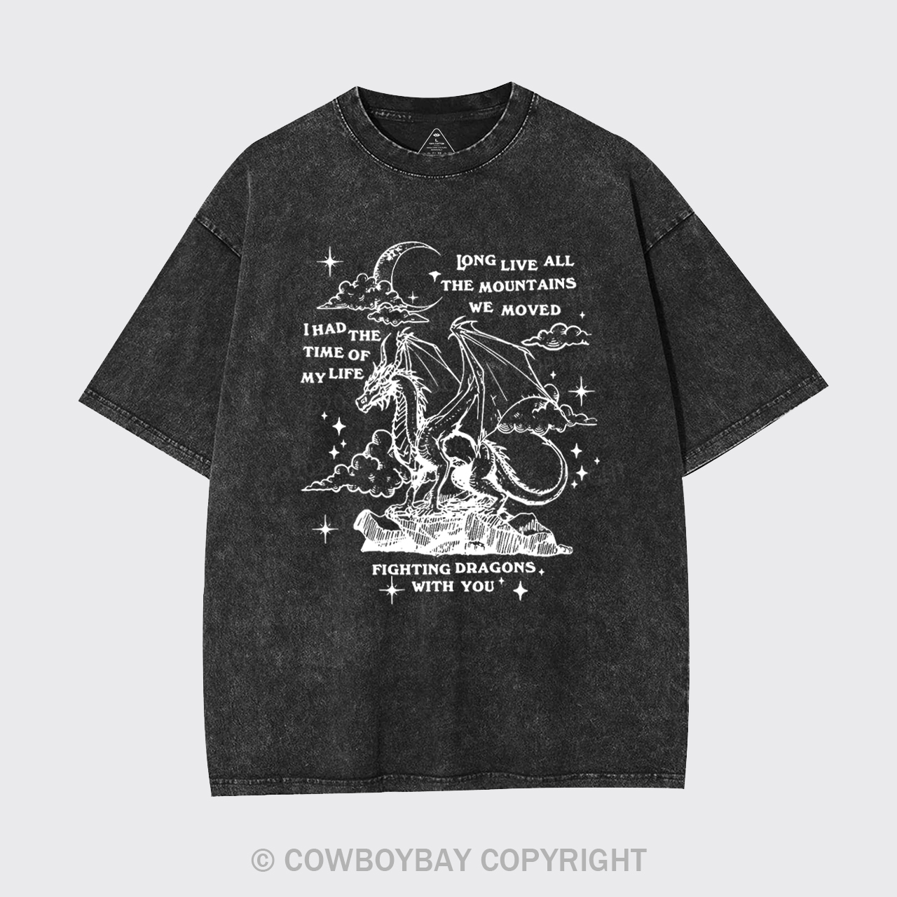 Fighting Dragons Garment-dye Tees
