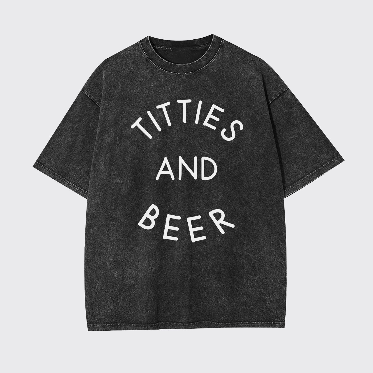 Country Music Titties And Beer Garment-dye Tees