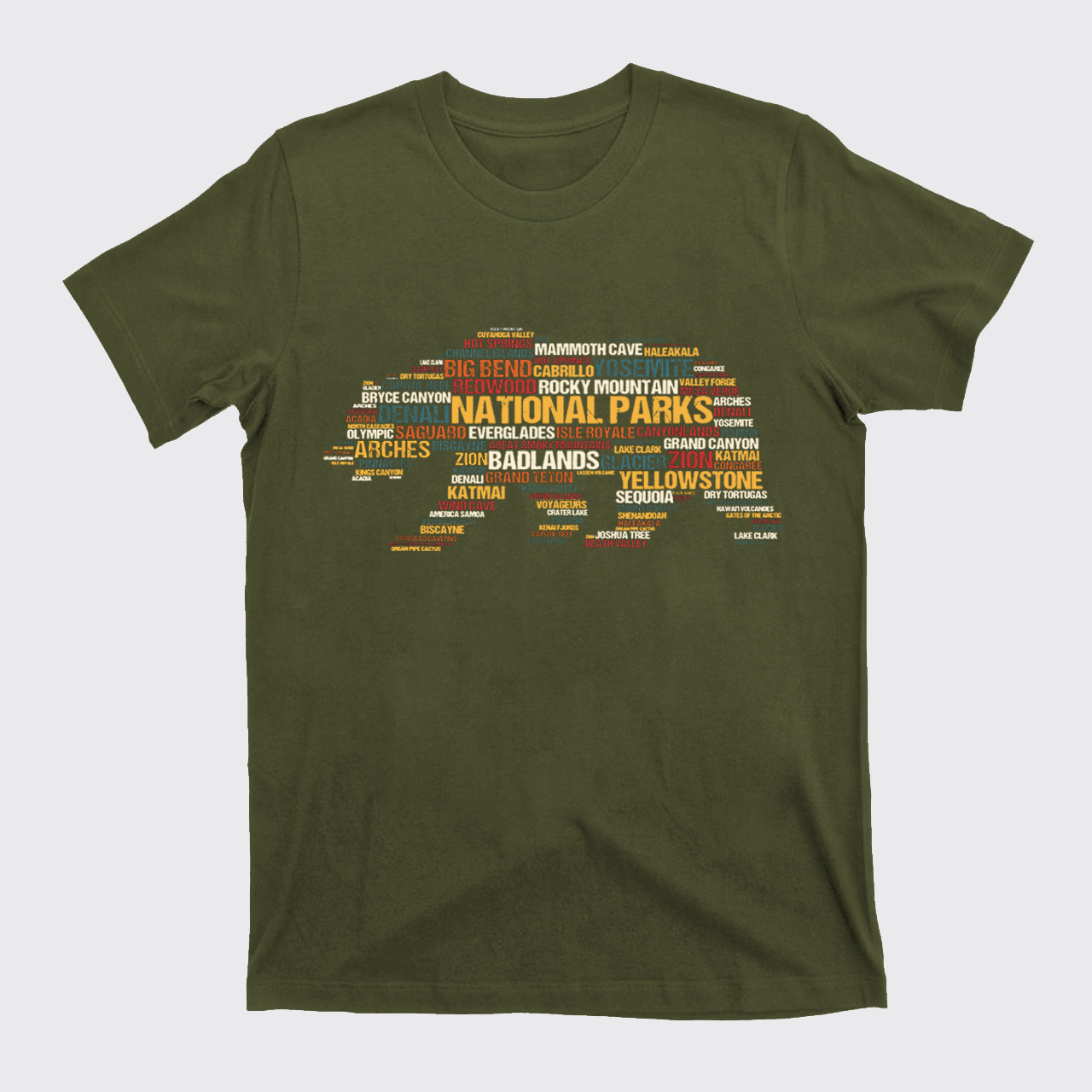 Wildlife Hiking Camping T-Shirts