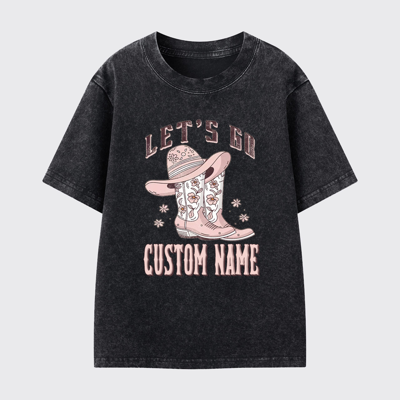 Personalized Let's Go Washed Toddler T-shirt