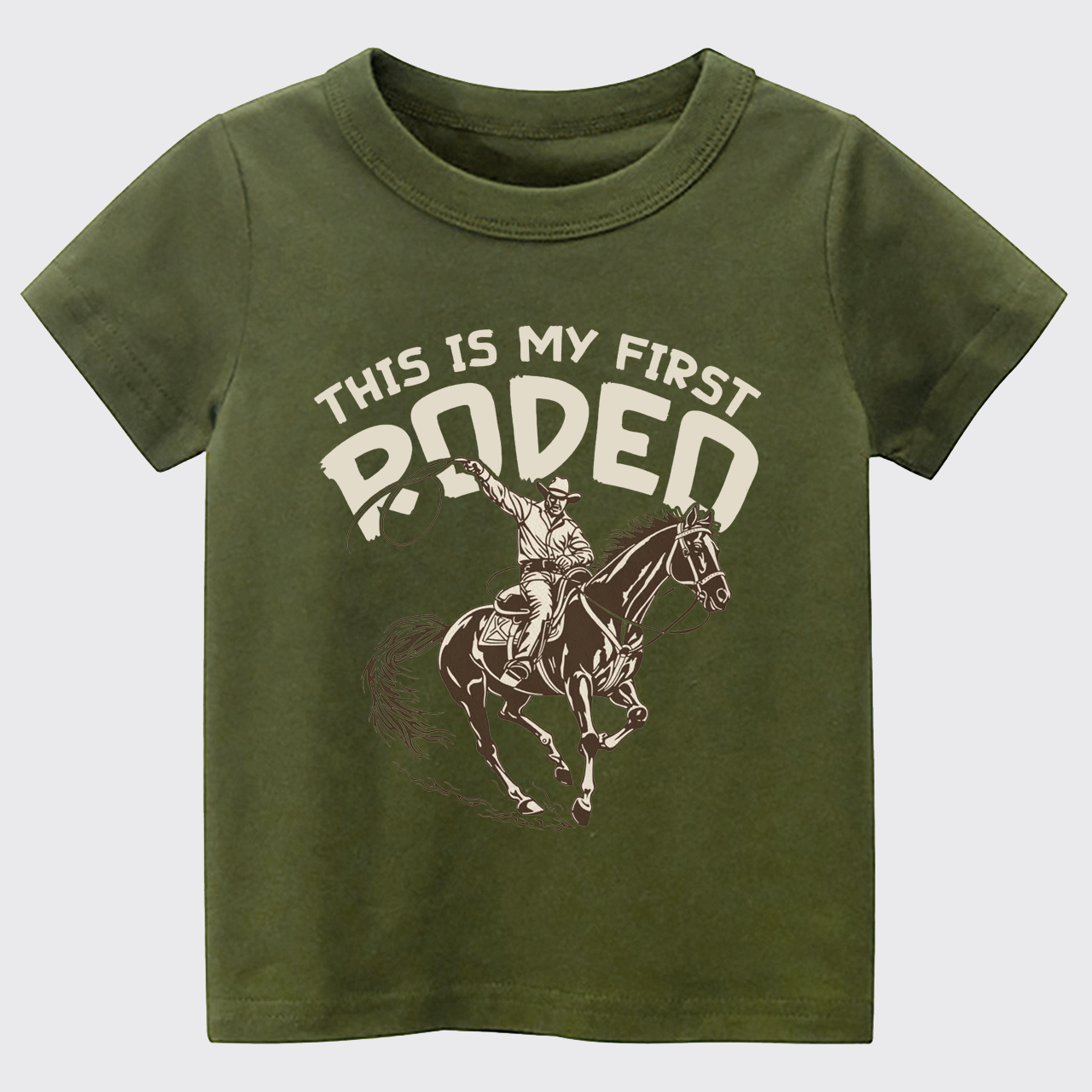 This Is My First Rodeo Kids T-shirt