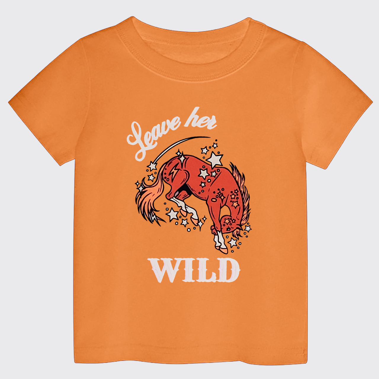 Leave Her Wild Kids T-shirt