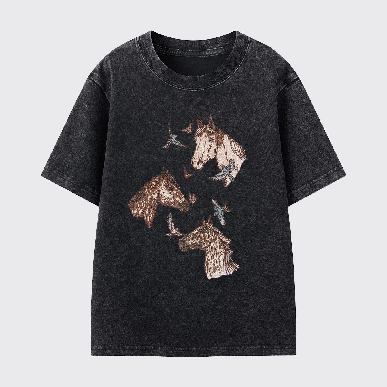Dreamy Horse Washed Toddler T-shirt