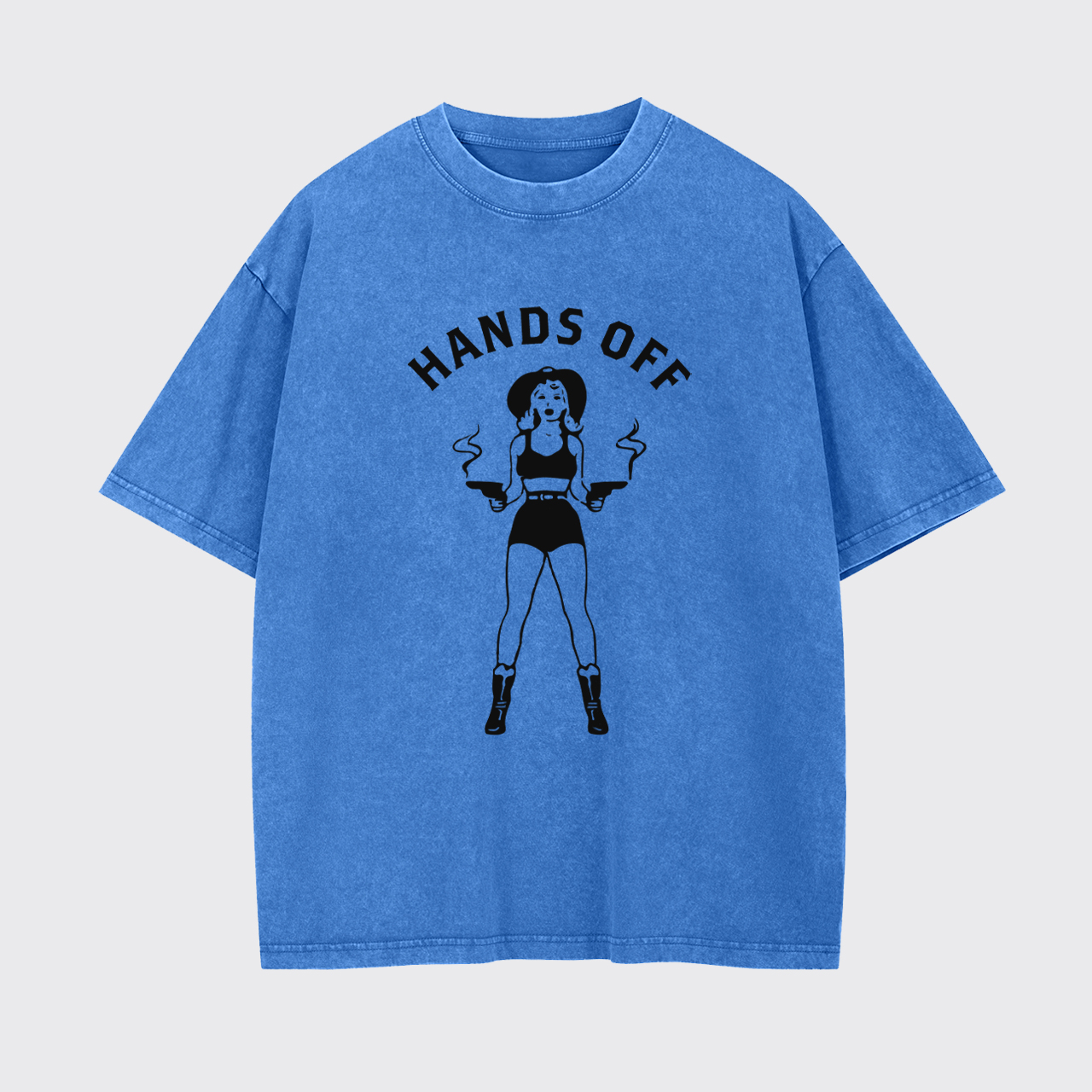 Hands Off Cowgirl Garment-dye Tees