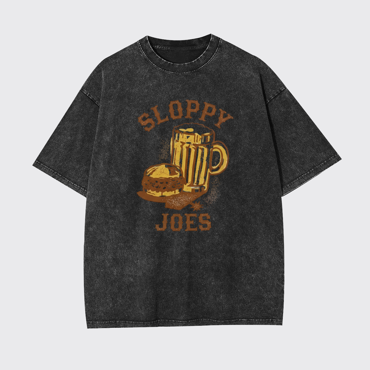 Sloppy Joes And Beer Garment-dye Tees