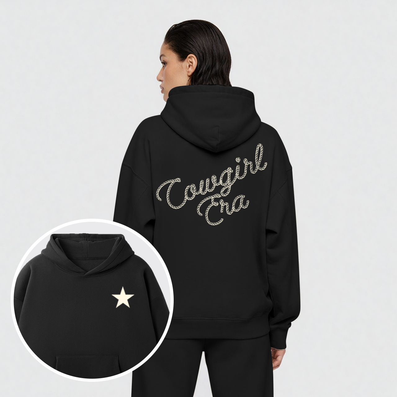 Cowgirl Era Fleece Hoodie Set