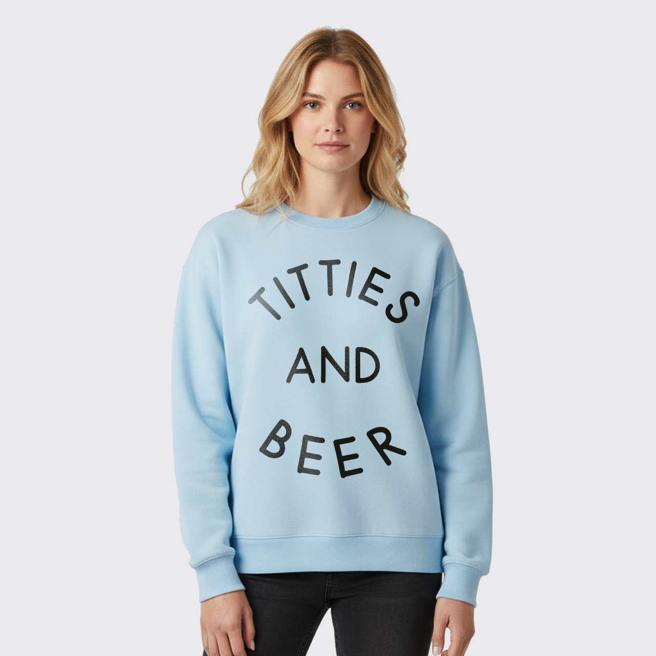 Country Music Titties And Beer Fleece Sweatshirt