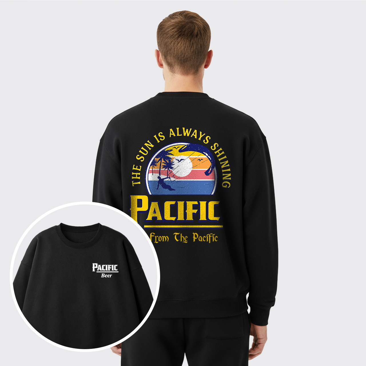 The Sun Always Shining Beer Fleece Sweatshirt
