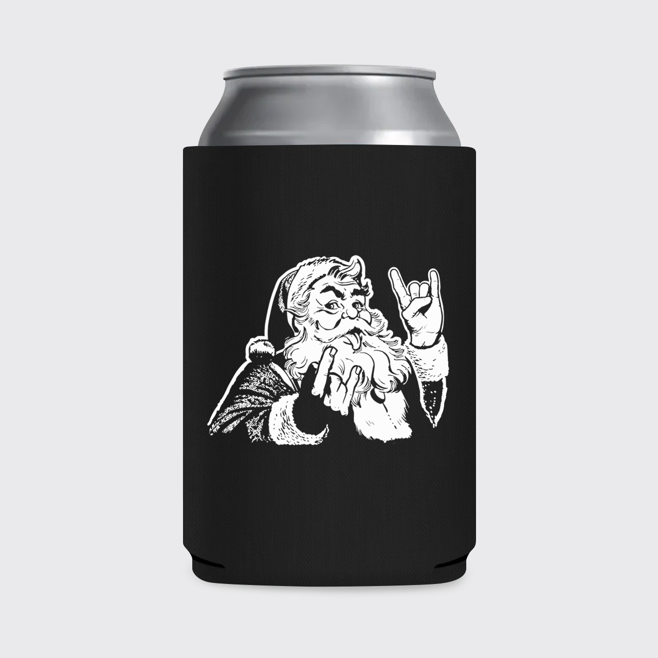 Christmas Rocker Santa Koozie