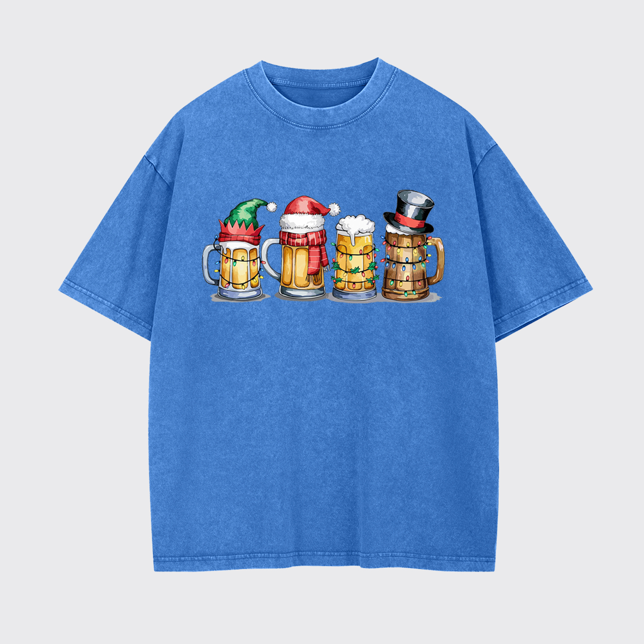 Christmas Beer Garment-dye Tees