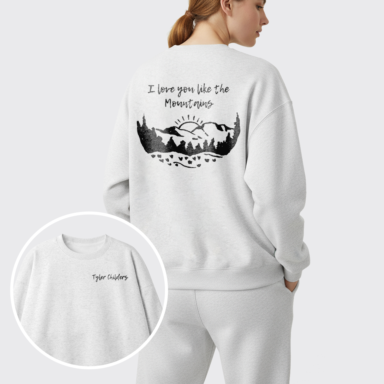 Fleece Tyler Childers Like The Mountains Sweatshirt