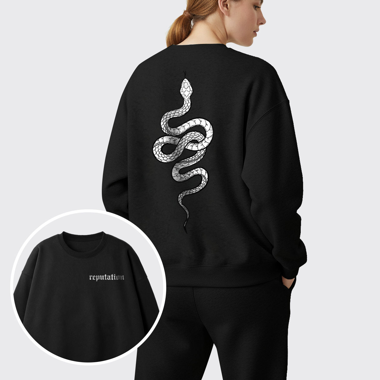 Fleece Reputation Look What You Made Me Do Sweatshirt