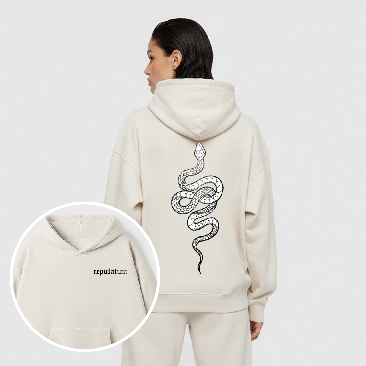 Fleece Reputation Look What You Made Me Do Hoodie Set