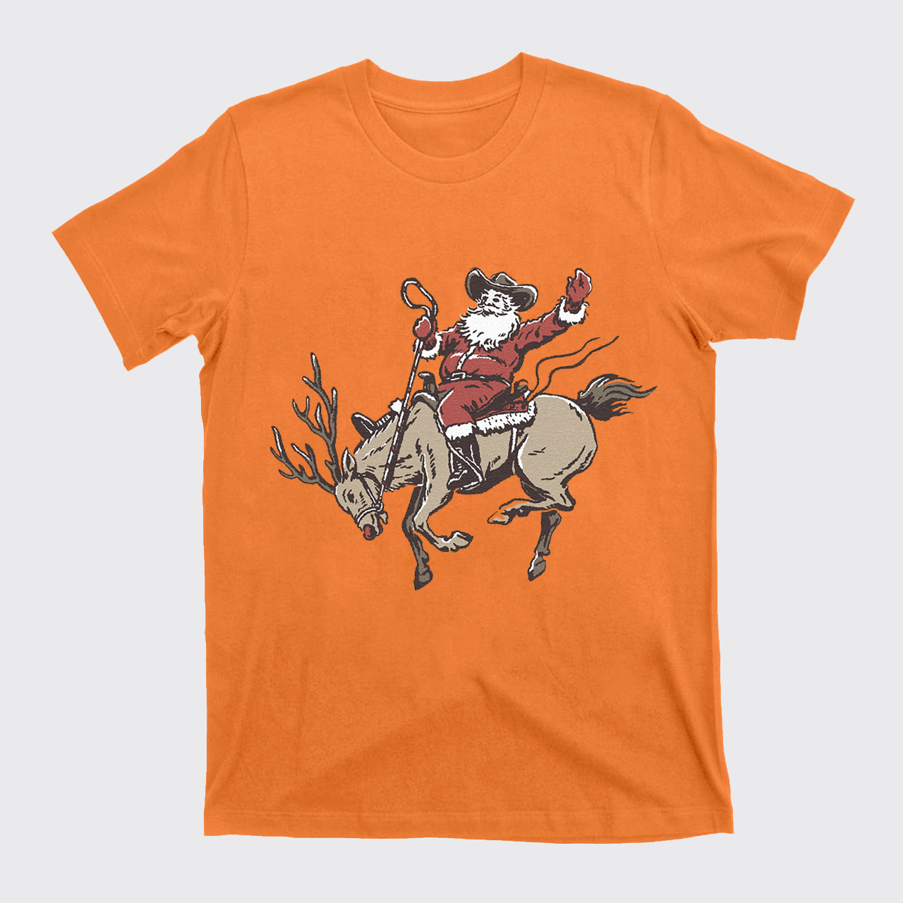 Cowboy Santa Rodeo T-Shirts