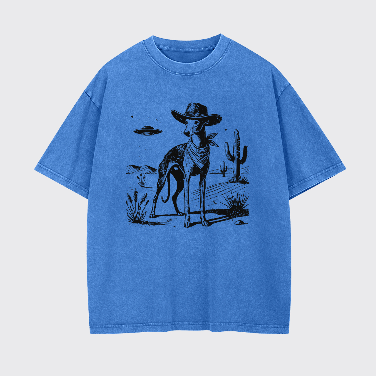 Whippet Vintage UFO Western Garment-dye Tees