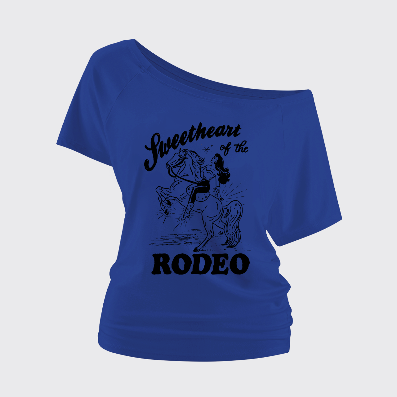 Sweetheart of the Rodeo Off Shoulder Top