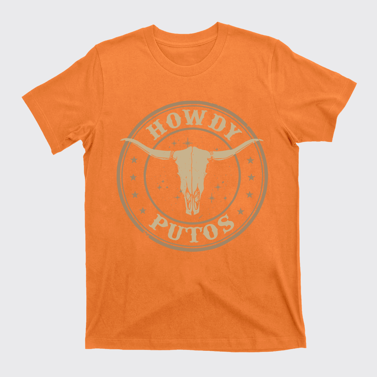 Howdy Putos Bull Skull T-Shirts
