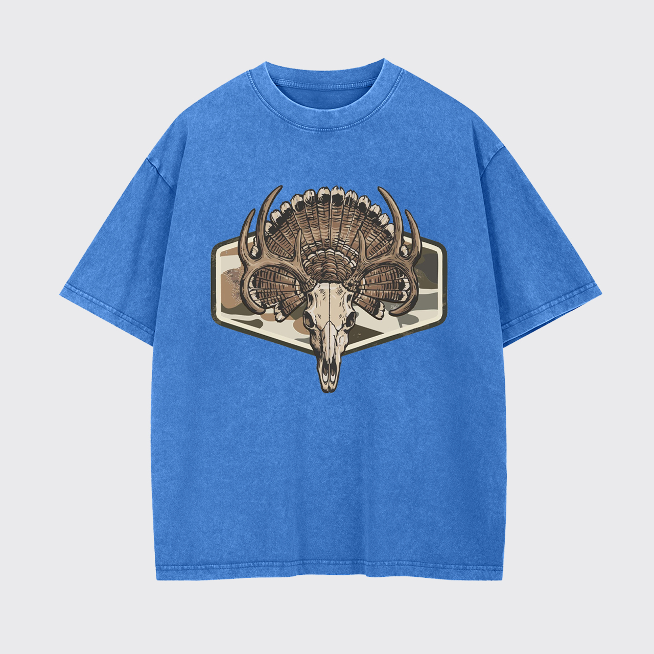 Deer Skull Garment-dye Tees