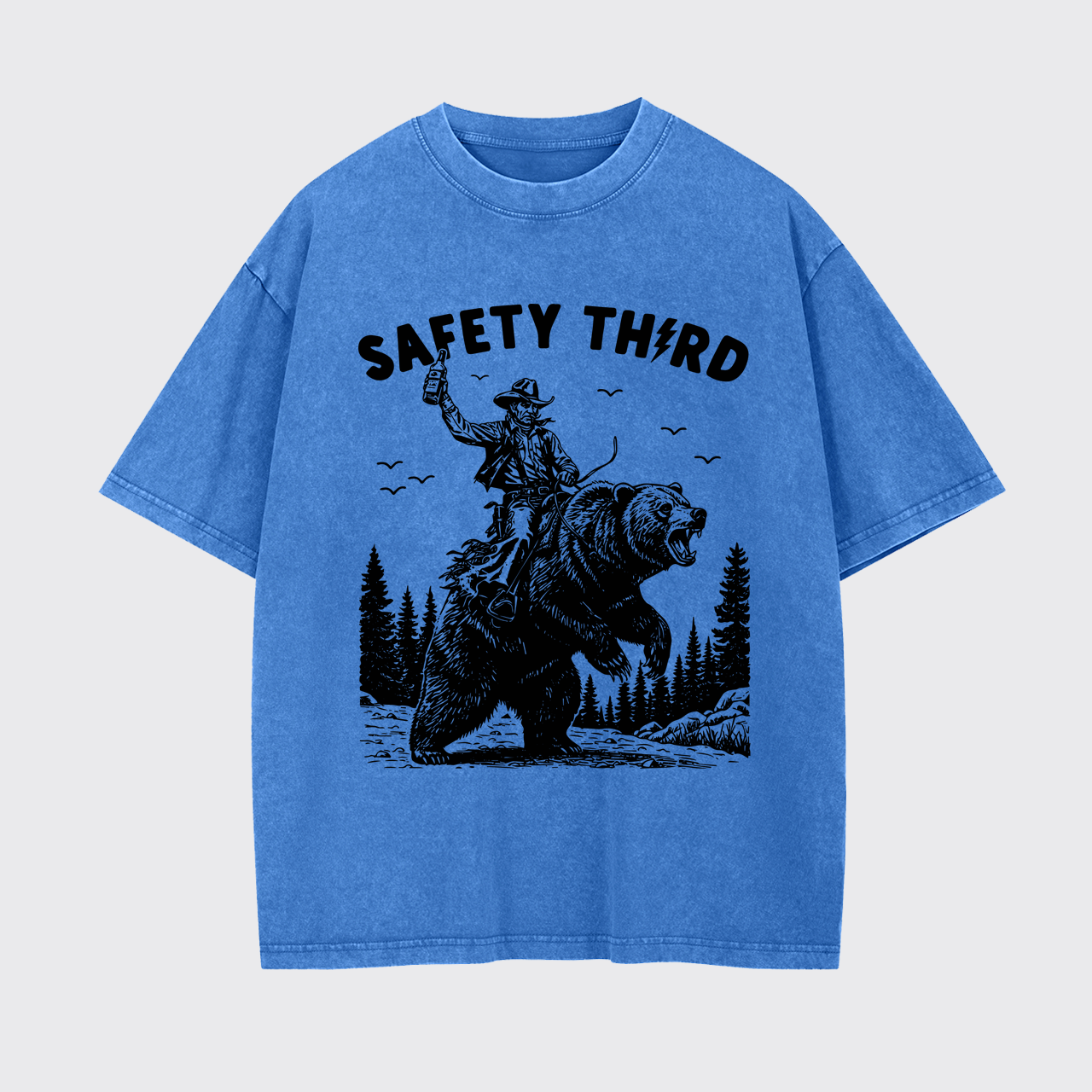 Safety Third Garment-dye Tees