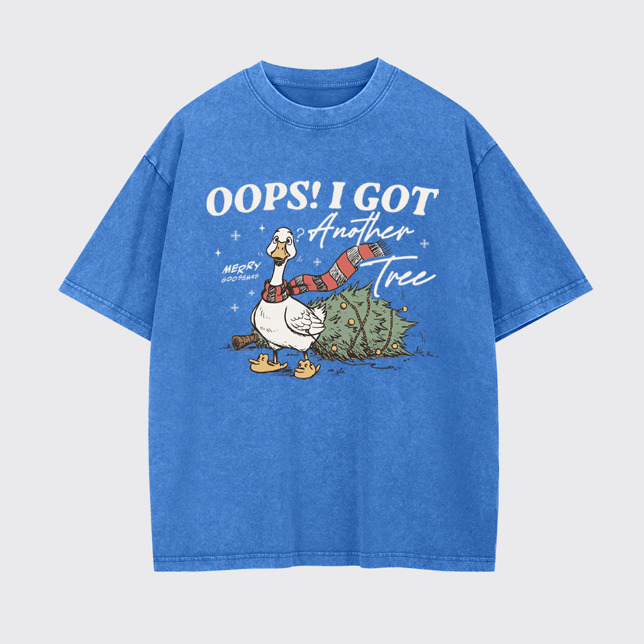 Oops I Got Another Tree Goose Garment-dye Tees