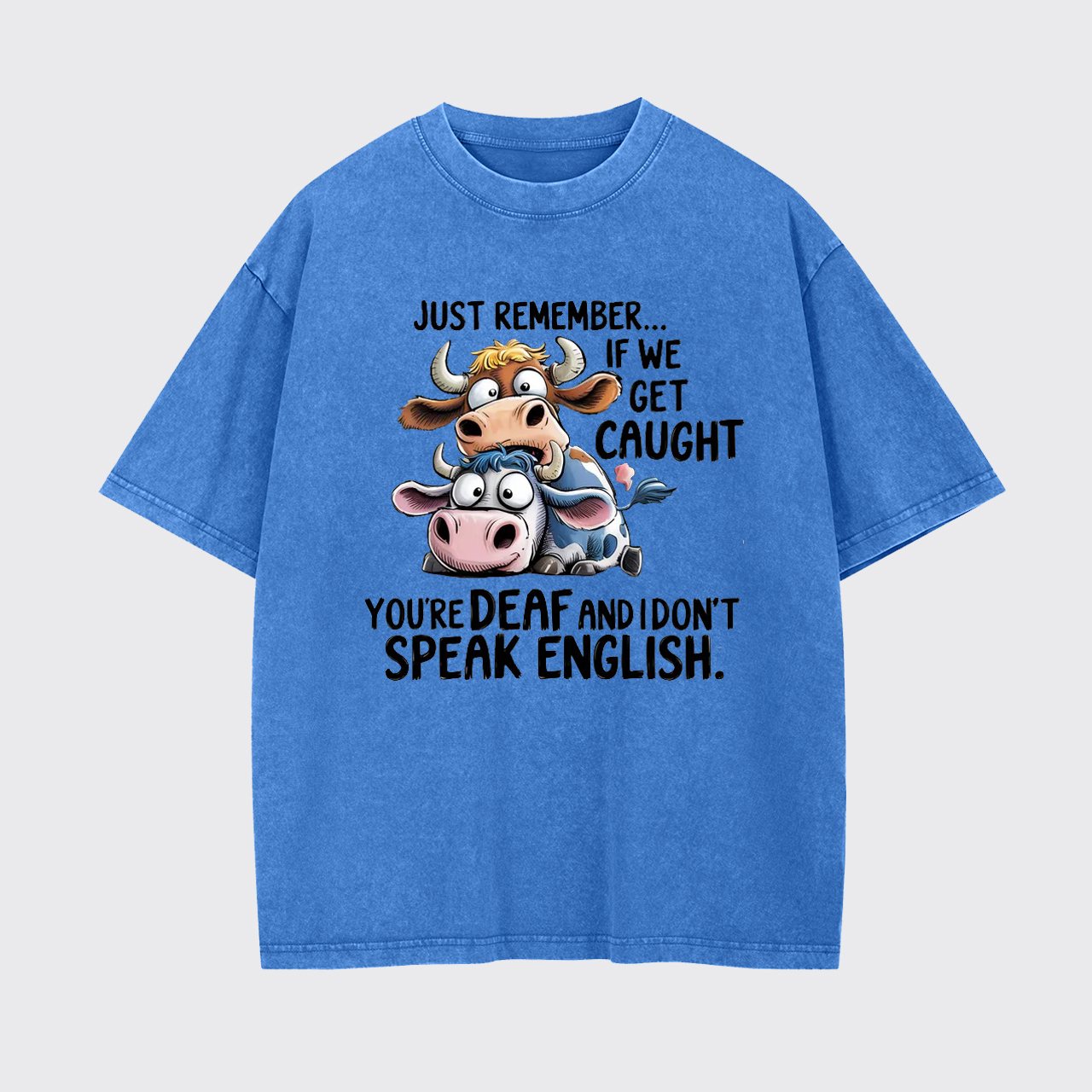 Just Remember If We Get Caught Garment-dye Tees