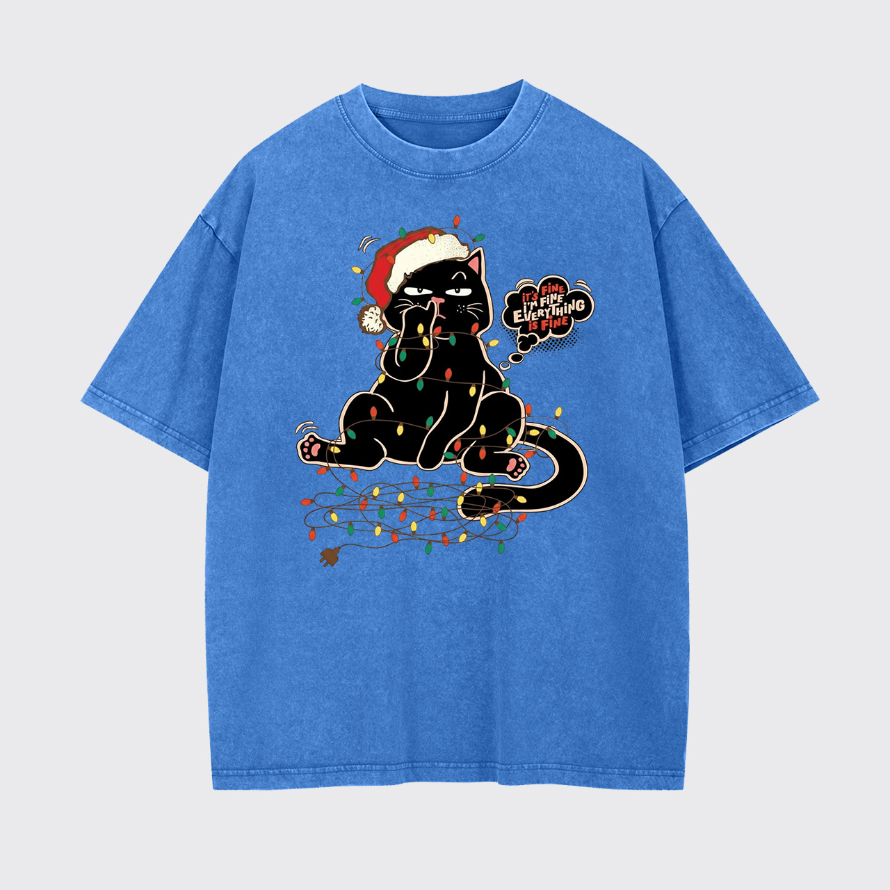 Santa Claws Garment-dye Tees