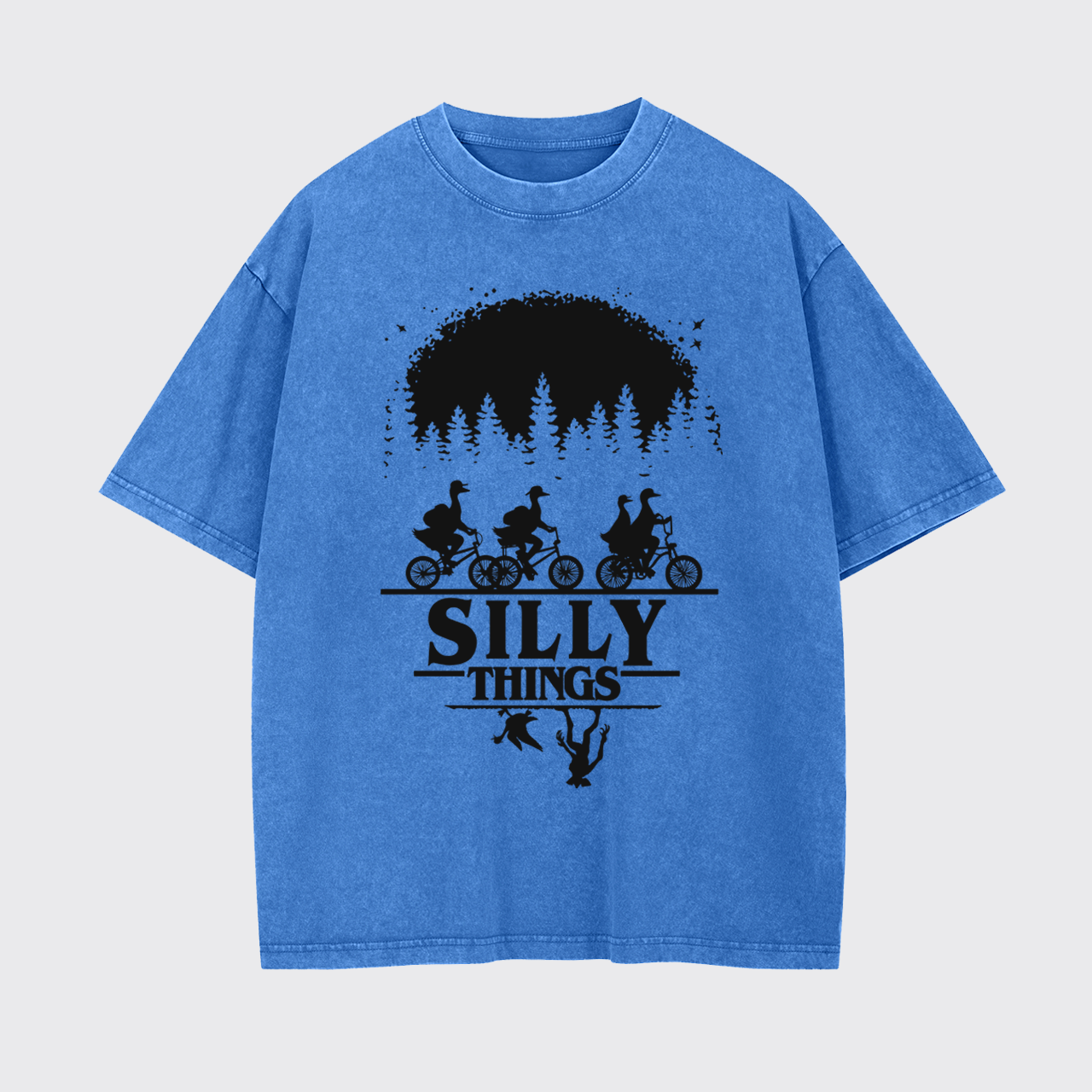 Horror Movies Silly Things Garment-dye Tees