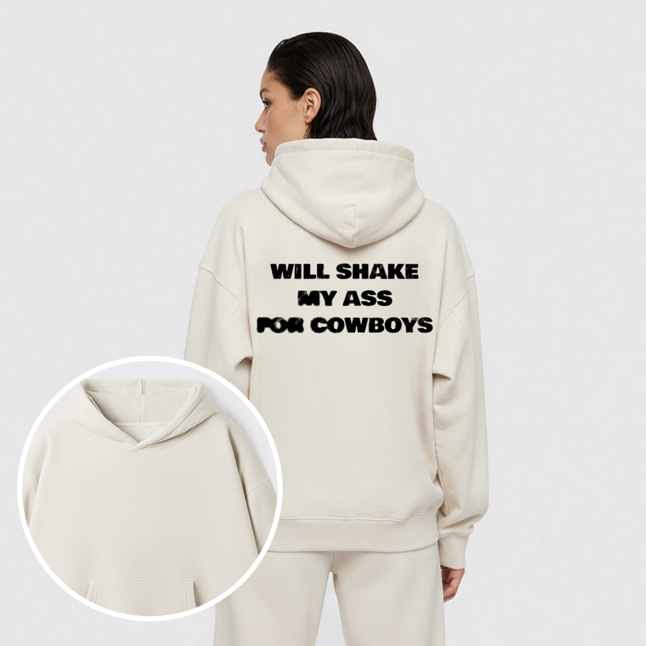 Shake For Cowboys Fleece Hoodie