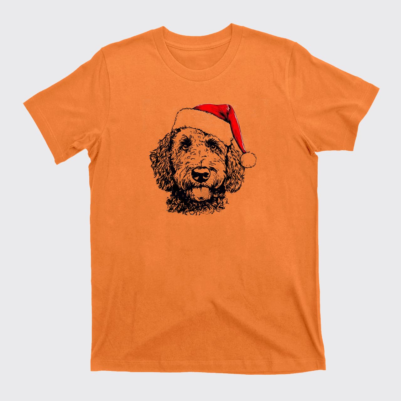 Custom Santa Paws Dog Breed T-Shirts