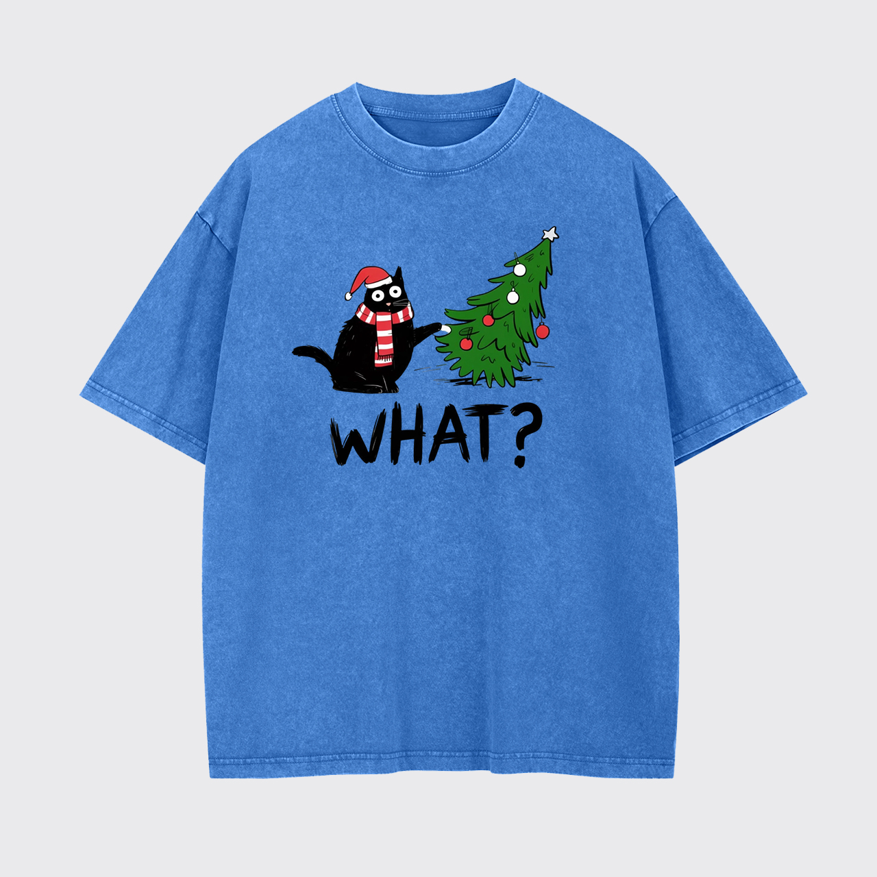 What Christmas Tree Knocked Over Garment-dye Tees